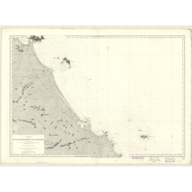 Carte marine ancienne - 5659 - ANNAM, BATANGAN (Cap), TOURANE (Cap) - VIETNAM - PACIFIQUE, CHINE (Mer) - (1929 - 2013)