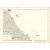 Reproduction carte marine ancienne Shom - 5659 - ANNAM, BATANGAN (Cap), TOURANE (Cap) - VIETNAM - pACIFIQUE,CHINE (Mer)