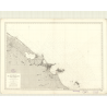 Carte marine ancienne - 5660 - ANNAM, TOURANE (Abords), d'-NANG (Abords), CULAO CHAM, HUE - VIETNAM -