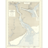 Reproduction carte marine ancienne - 6459 - MARTABAN (Golfe), RANGOON (Port) - BIRMANIE - INDIEN (Océan), ANDAMAN (Mer) - (1963