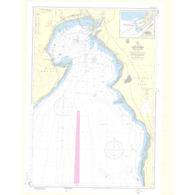 Reproduction carte marine ancienne Shom - 7013 - SUEZ (Baie) - EGYPTE - INDIEN (Océan),ROUGE (Mer) - (1986 - 2013)