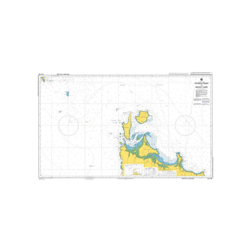 Australian Hydrographic Office - AUS790 - Stokes Point to Rocky Cape