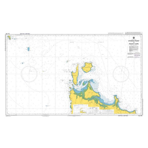 Australian Hydrographic Office - AUS790 - Stokes Point to Rocky Cape