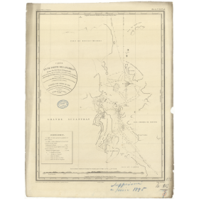 Reproduction carte marine ancienne - 856 - ANAMBAS (Archipel) - PACIFIQUE, CHINE (Mer) - (1828 - 1895)
