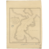 Reproduction carte marine ancienne Shom - 857 - ANAMBAS (Archipel), CLERMONT-TONNERRE (Port), SALAT SIMANG - pACIFIQUE,C