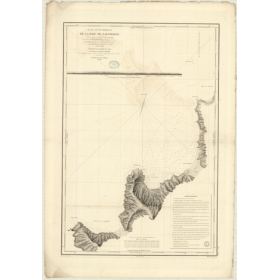 Reproduction carte marine ancienne - 905 - VALPARAISO (Abords) - CHILI - PACIFIQUE, AMERIQUE DU SUD (Côte Ouest), AMERIQUE DU SU