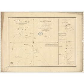 Reproduction carte marine ancienne - 911 - CHATHAM (îles) - NOUVELLE-ZELANDE - PACIFIQUE - (1840 - 1874)