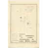 Reproduction carte marine ancienne Shom - 962 - MENDANA (Archipel), NOU-KA-HIVA (Archipel), MARQUISES (îles) - pOLYNESI