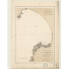 Reproduction carte marine ancienne Shom - 2730 - MANZANILLO (Baie) - MEXIQUE (Côte Ouest) - pACIFIQUE,AMERIQUE CENTRALE