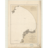Reproduction carte marine ancienne - 2730 - MANZANILLO (Baie) - MEXIQUE (Côte Ouest) - PACIFIQUE, AMERIQUE CENTRALE (Côte Ouest)