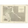 Reproduction carte marine ancienne - 2745 - HAN-KANG (Rivière), SEOUL (Rivière) - COREE (Côte Ouest) - PACIFIQUE, JAUNE (Mer) -