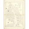Reproduction carte marine ancienne - 2747 - BOISEE (Ile - Mouillage), SIEROU (Bassin) - COREE (Côte Ouest) - PACIFIQUE, JAUNE (M