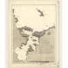 Reproduction carte marine ancienne - 2751 - NORD (île), WANGAROA (Baie) - NOUVELLE-ZELANDE - PACIFIQUE, TASMAN (Mer) - (1868 - ?