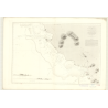 Reproduction carte marine ancienne - 2759 - NOUVELLE-CALEDONIE (Côte Ouest), IOUANGA, GATOPE - PACIFIQUE, CORAIL (Mer) - (1868 -