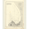 Reproduction carte marine ancienne Shom - 2838 - HOKKAIDO (Côte Nord), HAKODADI (Port), HAKODATE (Port) - JAPON - pACIF