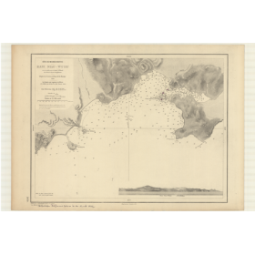 Carte marine ancienne - 2839 - MANTCHOURIE, SIAU-WUHU (Baie), KLYEVKA (Baie) - U.R.S.S. (Côte Est) - PACIFIQUE, JAPON (Mer) - (1