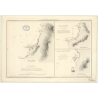 Carte marine ancienne - 2891 - COBIJA (Baie), PUERTO LA MAR - BOLIVIE, CHILI - PACIFIQUE, AMERIQUE DU SUD (Côte Ouest), AMERIQUE