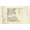 Reproduction carte marine ancienne Shom - 3005 - NOUVELLE-CALEDONIE (Côte Est), YATE (Port) - pACIFIQUE,CORAIL (Mer) -