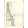 Reproduction carte marine ancienne - 3130 - FLATTERY (Cap), HINCHINBROOK (île) - PACIFIQUE, CORAIL (Mer), AUSTRALIE (Côte Est) -