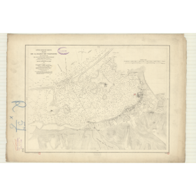 Reproduction carte marine ancienne - 3152 - SOCIETE (îles), TAHITI (île - Côte Nord), PAPEETE (Rade) - POLYNESIE FRANCAISE - PAC