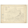 Reproduction carte marine ancienne Shom - 3152 - SOCIETE (îles), TAHITI (île - Côte Nord), pAPEETE (Rade) - pOLYNESIE