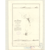 Reproduction carte marine ancienne - 3166 - GUANAPES (îles) - PEROU - PACIFIQUE, AMERIQUE DU SUD (Côte Ouest), AMERIQUE DU SUD (
