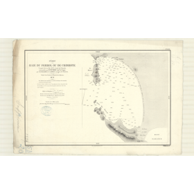 Reproduction carte marine ancienne - 3294 - FERROL (Baie), CHIMBOTE (Baie) - PEROU - PACIFIQUE, AMERIQUE DU SUD (Côte Ouest), AM
