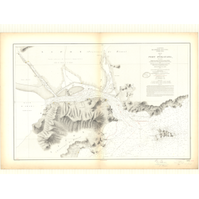 Reproduction carte marine ancienne - 3370 - SETO UTCHI, SETO NAIKAI, HARIMA NADA, OKAYAMA (Port) - JAPON - PACIFIQUE, INTERIEURE