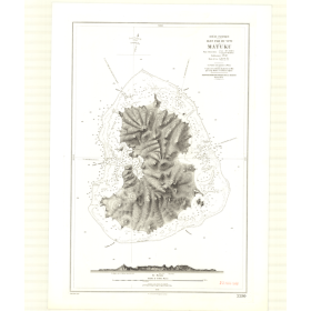 Reproduction carte marine ancienne - 3390 - VITI (îles), MATUKU (île) - FIJI (îles), FIDJI (îles) - PACIFIQUE - (1874 - 1980)