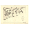 Reproduction carte marine ancienne - 3421 - SETO UTCHI, SETO NAIKAI, HARIMA NADA, KATAKAMI (Canaux) - JAPON - PACIFIQUE, INTERIE