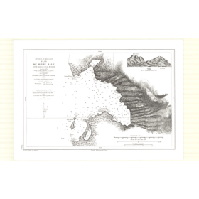 Reproduction carte marine ancienne - 3446 - MAGELLAN (Détroit), MESSIER (Canal), HALE (Havre) - CHILI - PACIFIQUE, AMERIQUE DU S