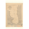 Reproduction carte marine ancienne Shom - 3447 - MARQUISES (îles), NUHU-HIVA (île), ANAHO (Baie) - pOLYNESIE FRANCAISE