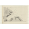 Reproduction carte marine ancienne Shom - 3475 - UGUE (Baie) - NOUVELLE-CALEDONIE - pACIFIQUE,CORAIL (Mer) - (1876 - ?)