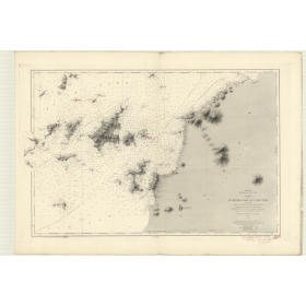 Reproduction carte marine ancienne - 3480 - SETO UTCHI, SETO NAIKAI, MISIMA NADA, IYO NADA - JAPON - PACIFIQUE, INTERIEURE (Mer)