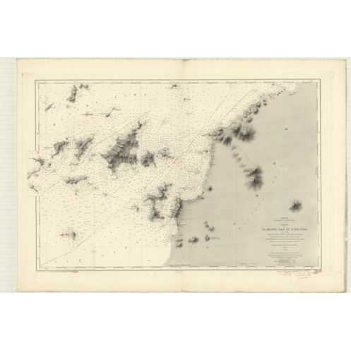 Reproduction carte marine ancienne - 3480 - SETO UTCHI, SETO NAIKAI, MISIMA NADA, IYO NADA - JAPON - PACIFIQUE, INTERIEURE (Mer) Reproduction carte marine ancienne - 3480 - SETO UTCHI, SETO NAIKAI, MISIMA NADA, IYO NADA - JAPON - PACIFIQUE, INTERIEURE (Mer)