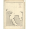 Reproduction carte marine ancienne Shom - 3486 - NOUVELLE-CALEDONIE (Côte Est), KUAUA (Port), LAUGIER (Baie), KUEA (Bai