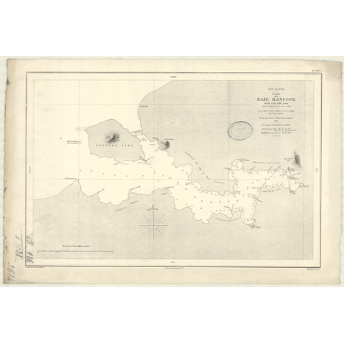 Reproduction carte marine ancienne - 3614 - NANSEI (Archipel), OHO-SIMA (île), AMAMI O SIMA, HANCOCK (Baie), YAKIUTI (Baie) - PA Reproduction carte marine ancienne - 3614 - NANSEI (Archipel), OHO-SIMA (île), AMAMI O SIMA, HANCOCK (Baie), YAKIUTI (Baie) - PA