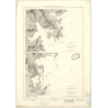 Reproduction carte marine ancienne Shom - 3629 - HONSHU (Côte Sud), KADA (Baie) - NIPON (Côte Sud) - pACIFIQUE,Philipp