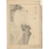 Reproduction carte marine ancienne - 3637 - BOWEN (Port), CLINTON (Port) - PACIFIQUE, CORAIL (Mer), AUSTRALIE (Côte Est) - (1878