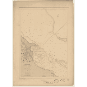 Carte marine ancienne - 3646 - NOUVELLE-CALEDONIE (Côte Est), POUEBO (Port) - PACIFIQUE, CORAIL (Mer) - (1878 - 2008)