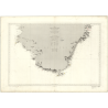 Reproduction carte marine ancienne - 3664 - HONSHU (Côte Sud), KII (Chenal), OWASI (Baie) - JAPON, NIPON (Côte Sud) - PACIFIQUE,