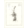Reproduction carte marine ancienne Shom - 3665 - LOBOS de TIERRA (île) - pEROU - pACIFIQUE,AMERIQUE de SUD (Côte Ouest