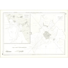 Reproduction carte marine ancienne Shom - 3668 - NOUVELLE-CALEDONIE (Côte Ouest), MUEO (Port) - pACIFIQUE,CORAIL (Mer)