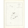 Reproduction carte marine ancienne - 3686 - PIRATES (îles) - PACIFIQUE, SIAM (Golfe), THAILANDE (Golfe) - (1879 - ?)