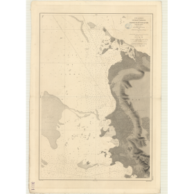 Reproduction carte marine ancienne - 3691 - PINS (île), KUNIE (île) - NOUVELLE-CALEDONIE - PACIFIQUE, CORAIL (Mer) - (1879 - ?)