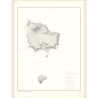 Reproduction carte marine ancienne Shom - 3699 - NORFOLK (île), pHILIP (île) - pACIFIQUE,TASMAN (Mer) - (1879 - ?)