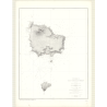 Reproduction carte marine ancienne - 3699 - NORFOLK (île), PHILIP (île) - PACIFIQUE, TASMAN (Mer) - (1879 - ?)