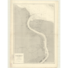Carte marine ancienne - 5730 - WHANGPOO (Rivière), HUANG P'U CHIANG (Rivière) - CHINE (Côte Est) - PACIFIQUE, CHINE (Mer) - (193