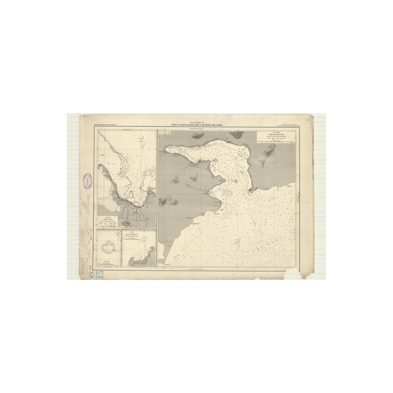 Carte marine ancienne - 5732 - UPOLU (île), APIA (Port) - SAMOA (îles) - PACIFIQUE - (1932 - 1980)