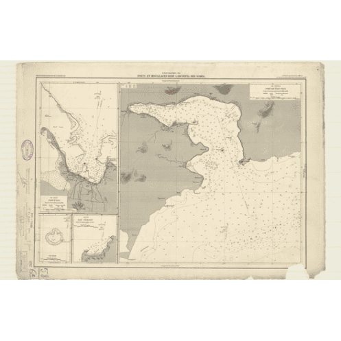 Reproduction of old nautical chart - 5732 - UPOLU (île), APIA (Port) - SAMOA (îles) - PACIFIQUE - (1932 - 1980)